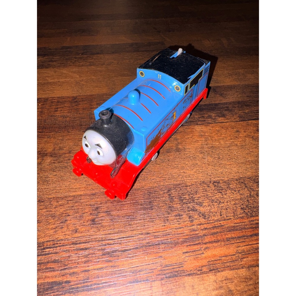 Thomas &‎ Friends TrackMaster Motorized Thomas Engine Muddy Splatter Blue No 1